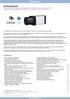 Caratteristiche La DF4820HD-DN è una telecamera di rete HD da 3 megapixel, installata in una custodia box compatta e leggera.