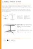 > FORMULA TABLES X-FOOT Design / Matthias Demacker