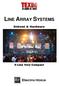 LINE ARRAY SYSTEMS. Sistemi & Hardware. X-Line Very Compact