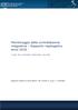 Monitoraggio della contrattazione integrativa Rapporto riepilogativo anno I dati dei contratti trasmessi via web