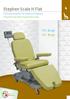 Stephen Scale H Flat. Flat design. Flat design. Poltrona hospital con bilancia integrata Hospital chair with integrated scale