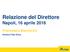 Relazione del Direttore Napoli, 16 aprile 2016