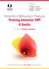 Dialectical Behavioral Therapy Training Intensivo DBT II livello