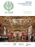 CONGRESSO. L'esperienza della bellezza. Venezia settembre 2018 SCUOLA GRANDE DI SAN ROCCO San Polo, Venezia PROGRAMMA SCIENTIFICO