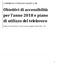 Obiettivi di accessibilità per l anno 2018 e piano di utilizzo del telelavoro