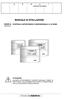 MANUALE DI ISTALLAZIONE