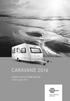 CARAVANS 2016 Listino prezzi/dati tecnici Edizione agosto 2015