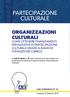 PARTECIPAZIONE CULTURALE