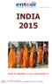 INDIA 2015 TOUR DI GRUPPO << ALL INCLUSIVE >> aggiornato al 31 ott 2014