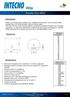 Encoder ottico ME22. Descrizione. Dimensioni. Caratteristiche