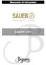 Manuale di istruzioni SAUER 404