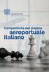 Competitività del sistema. aeroportuale italiano