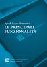 Agenda Legale Elettronica LE PRINCIPALI FUNZIONALITÀ