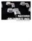 RACCORDI CALZAMENTO INOX STAINLESS STEEL TOUCH FITTINGS