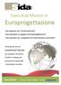 Executive Master in. Europrogettazione