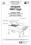 minipack FM77 Digit Catalogo ricambi ( Valido dalla matricola nr del ) Spare parts catalogue