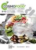 OSMOFOOD 9-13 FOODSERVICE & GOURMET. novembre 2019 FIERA DI VICENZA Food Lover Operatori.   7 a EDIZIONE.