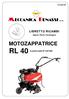 12/2016 LIBRETTO RICAMBI. Spare Parts Catalogue MOTOZAPPATRICE RL 40. A partire dalla N