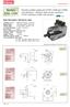 Series CNS - CSM. Dati Meccanici / Mechanics data.