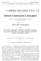 CAMERA DEI DEPUTATI PROPOSTA DI MODIFICAZIONE AL REGOLAMENTO. (Articoli 3, 17 e 17-bis: disposizioni in materia di verifica dei poteri)