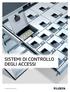 SISTEMI DI CONTROLLO DEGLI ACCESSI