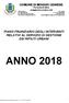 ANNO 2018 PIANO FINANZIARIO DEGLI INTERVENTI RELATIVI AL SERVIZIO DI GESTIONE DEI RIFIUTI URBANI. COMUNE DI MOGGIO UDINESE Provincia di Udine