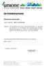 Direzione Generale. Registro generale n. 200 del 25/05/2015. Copia dell'originale della presente determinazione viene trasmessa: Ufficio / Settore