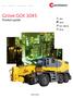 Grove GCK 3045 Product guide