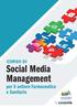 CORSO DI. Social Media Management. per il settore Farmaceutico e Sanitario