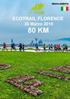 REGOLAMENTO. ECOTRAIL FLORENCE 30 Marzo KM