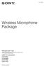 Wireless Microphone Package