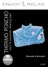 THERMO PONCHO. neck & shoulder heating pad. Manuale di istruzioni. Art. 926