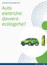 APPROFONDIMENTO. Auto elettriche: davvero ecologiche?