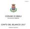 COMUNE DI EBOLI Provincia di Salerno CONTO DEL BILANCIO 2017