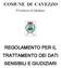 COMUNE DI CAVEZZO. Provincia di Modena REGOLAMENTO PER IL TRATTAMENTO DEI DATI SENSIBILI E GIUDIZIARI