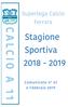 Superlega Calcio Ferrara. Stagione Sportiva