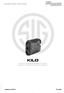 KILO KILO850 TELEMETRO LASER DIGITALE 4x20mm KILO1250 TELEMETRO LASER DIGITALE 6x20mm