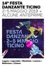 14 FESTA DANZANTE TICINO 2 5 MAGGIO ALCUNE ANTEPRIME