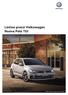 Volkswagen. Listino prezzi Volkswagen Nuova Polo TGI