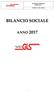 BILANCIO SOCIALE ANNO 2017 DATA 21/02/2018