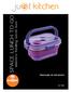 SMOOTHIE TO GO SPACE LUNCH TO GO. Manuale di istruzioni. Art. 866