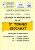 GARE DI MATEMATICA SCUOLA PRIMARIA L. CORNARO - CITTADELLA GIOVEDI 16 MAGGIO 2019 ORE TORNEO GIOCAMAT. gara di Finale per Scuole Primarie