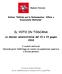 Settore Politiche per la Partecipazione. Ufficio e Osservatorio Elettorale IL VOTO IN TOSCANA. Le elezioni amministrative del 10 e 24 giugno 2018