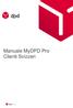 Manuale MyDPD Pro Clienti Svizzeri