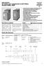 Soft Starter Avviatore per compressori scroll trifase Modelli RSBD, RSBT