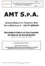 AMT S.P.A. AZIENDA MOBILITÀ E TRASPORTI SPA VIA L.MONTALDO GENOVA DOCUMENTO UNICO DI VALUTAZIONE. (art.26, c.3 del D.Lgs.