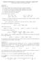 Modulo di Matematica per il Corso di Laurea in Farmacia, cognomi M-Z Soluzioni del TEMA 1 del 20 dicembre 2010